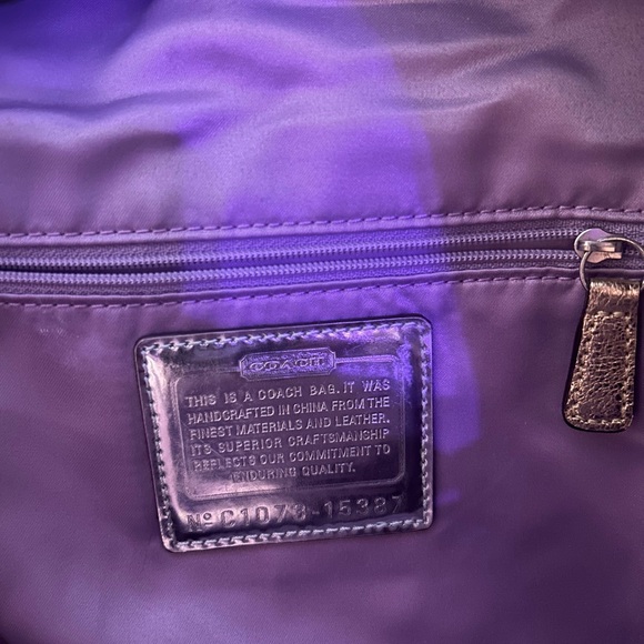 Coach Limited Edition Poppy Storypatch Backpack in Gold - Picture 4 of 7